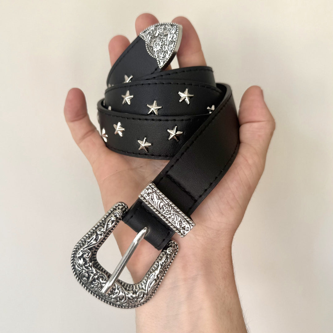 Black Star Western Belt - Rynor