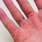 Silver Coil Wrap Ring