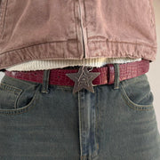 Star Buckle Belt