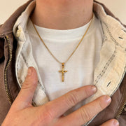 Cross Pendant Chain Necklace