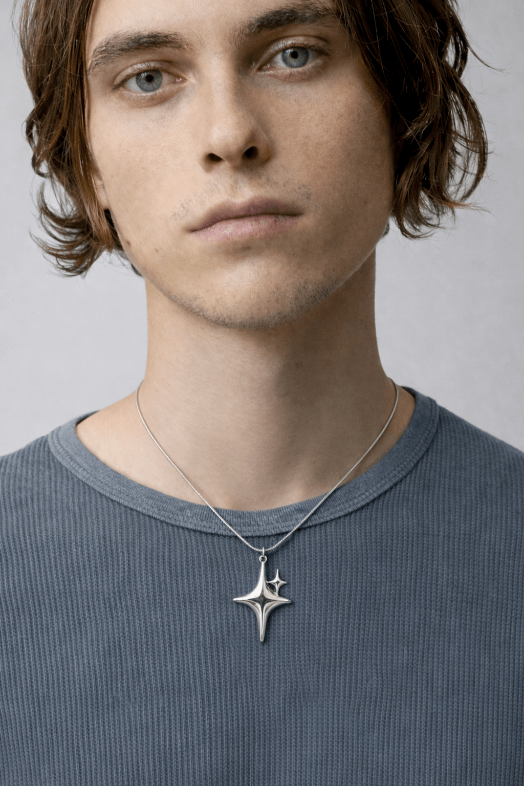 Silver Star Pendant Necklace - Rynor