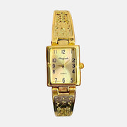 Gold Engraved Watch