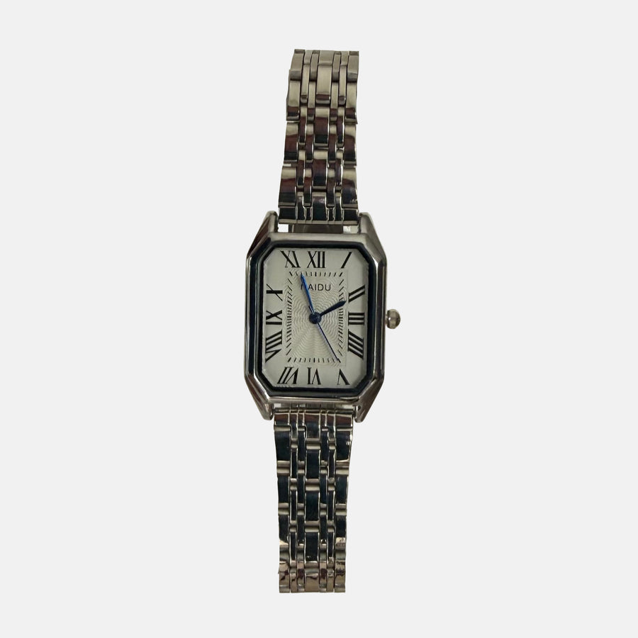 Silver Square Quartz Watch - Rynor