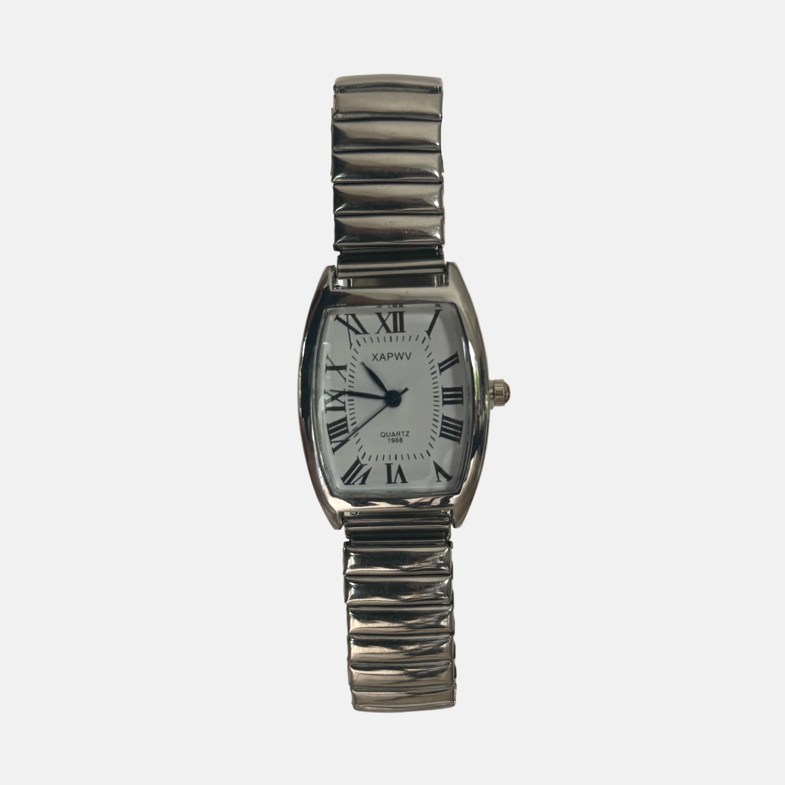 Silver Roman Numeral Quartz Watch - Rynor