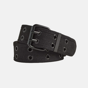 Black Single Grommet Belt