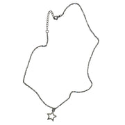 Silver Star Pendant Necklace