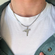 Gun Pendant Necklace