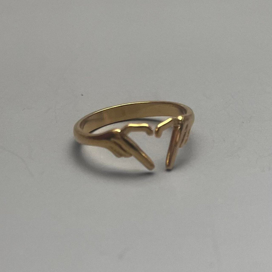 Gold Dolphin Ring
