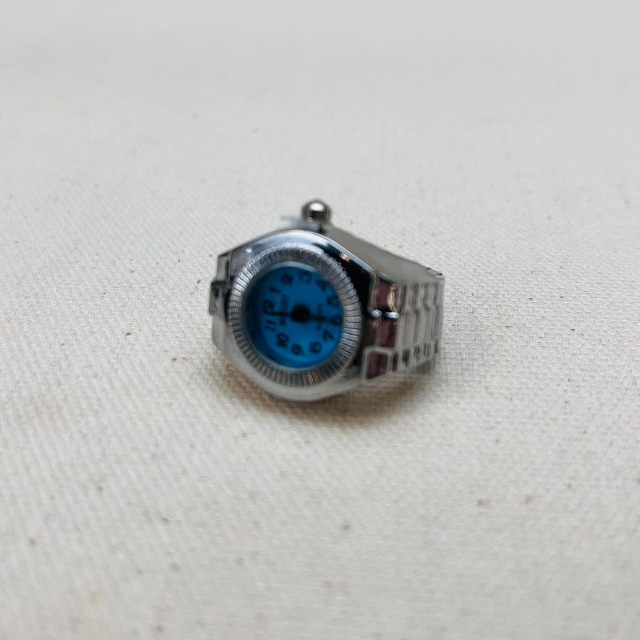 Round Dial Watch Ring