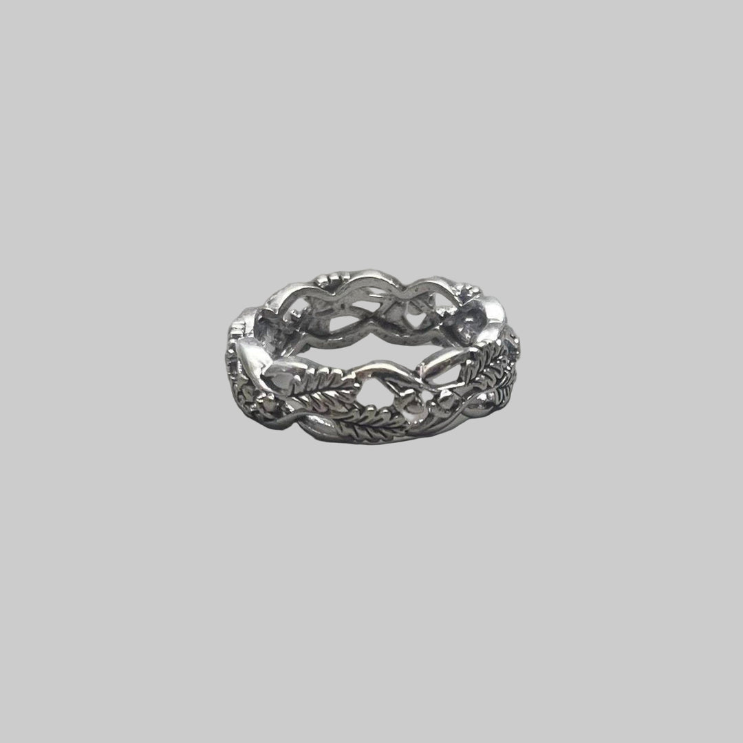 Silver Braided Ring - Rynor
