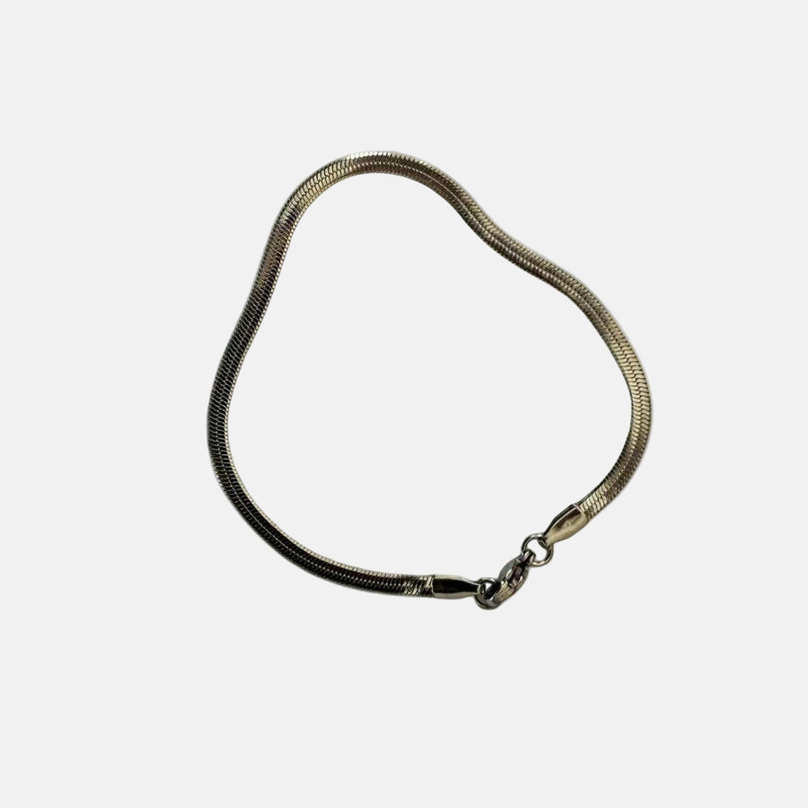 Silver Snake Chain Bracelet