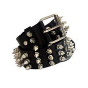 Black Spiked Studded Belt