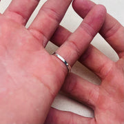 Silver Thorn Band Ring