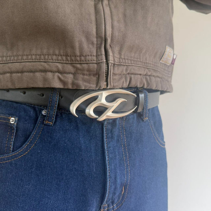 Rynor Chrome Buckle Belt