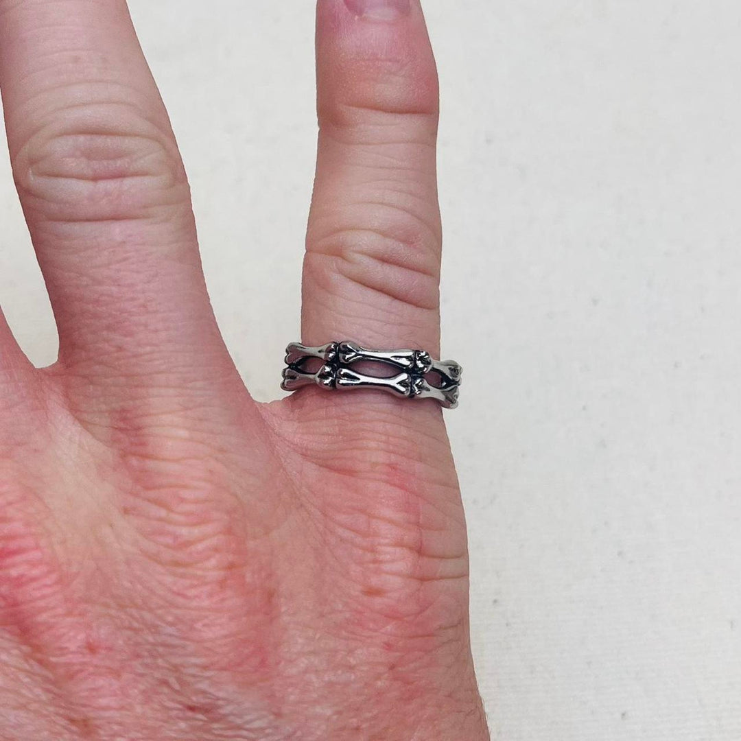 Silver Bamboo Band Ring - Rynor