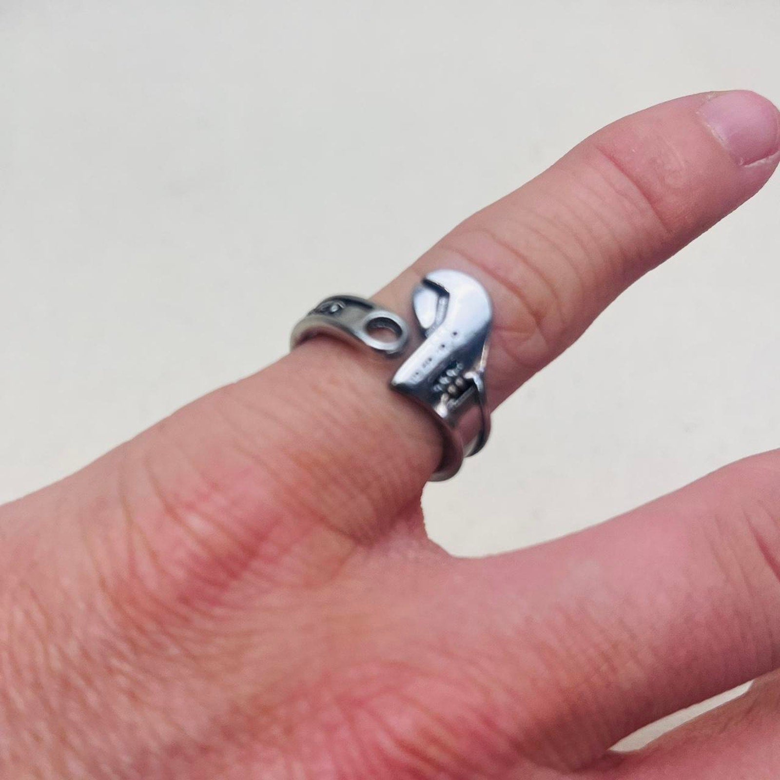 Silver Pull Tab Ring