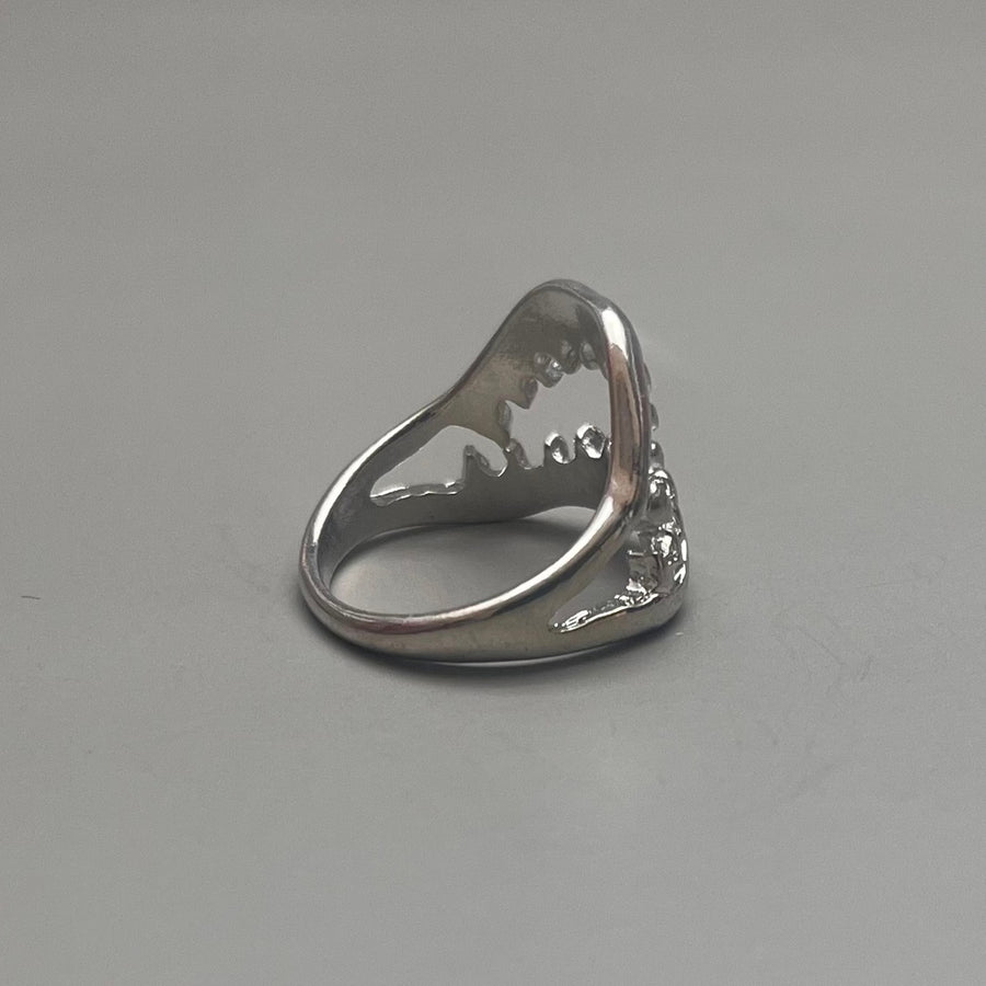 Silver Bite Ring