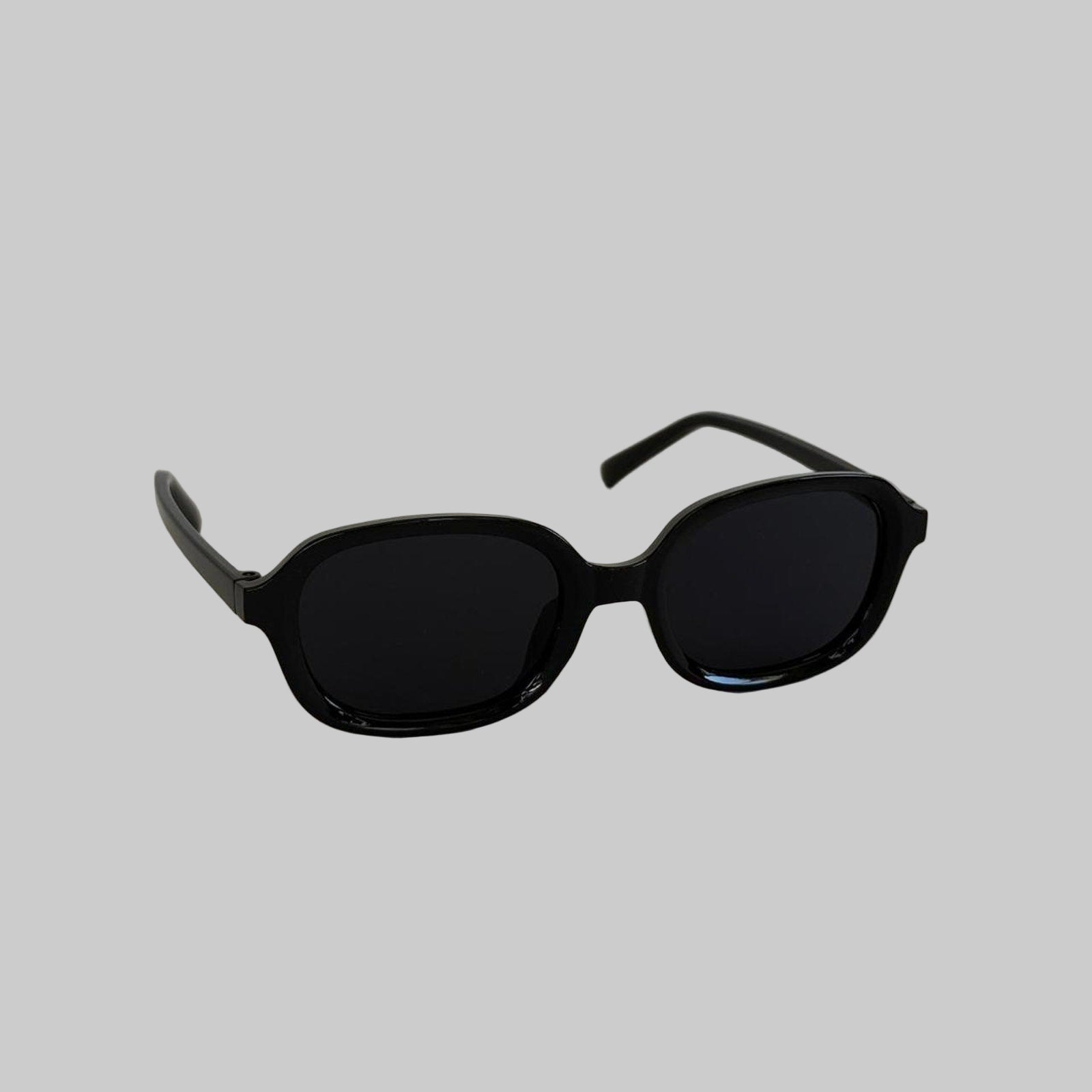 Black Oval Sunglasses