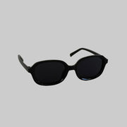 Black Oval Sunglasses