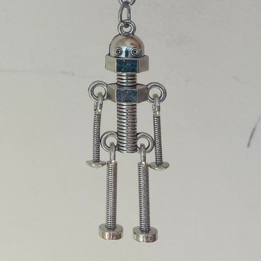 Screw Robot Keychain