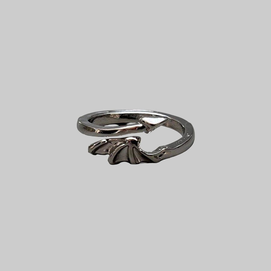 Silver Devil Tail Ring