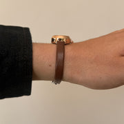 Gold Leather Watch