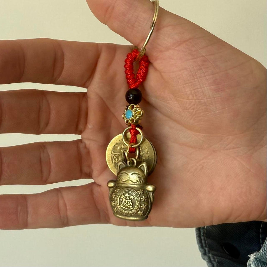 Lucky Coin Keychain