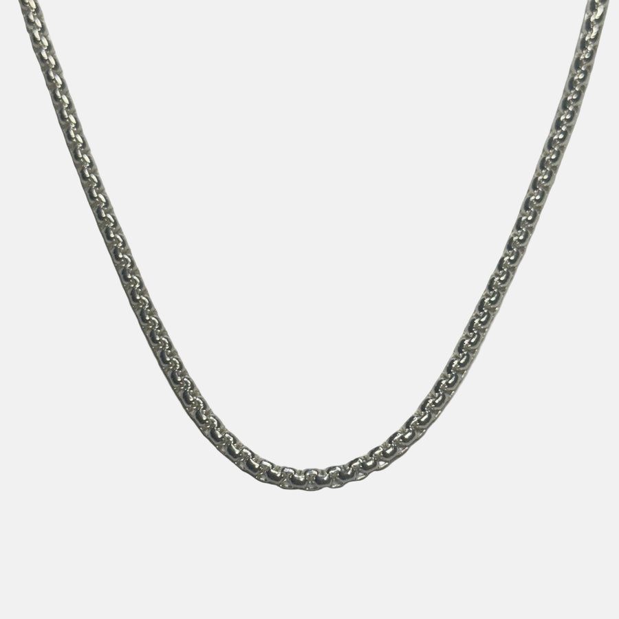 Silver Cupled Chain
