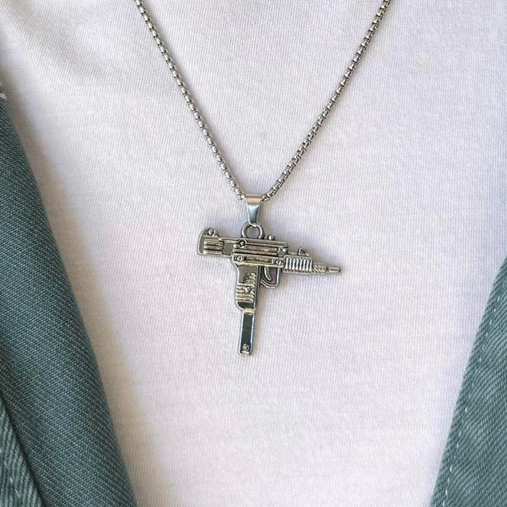 Gun Pendant Necklace - Rynor