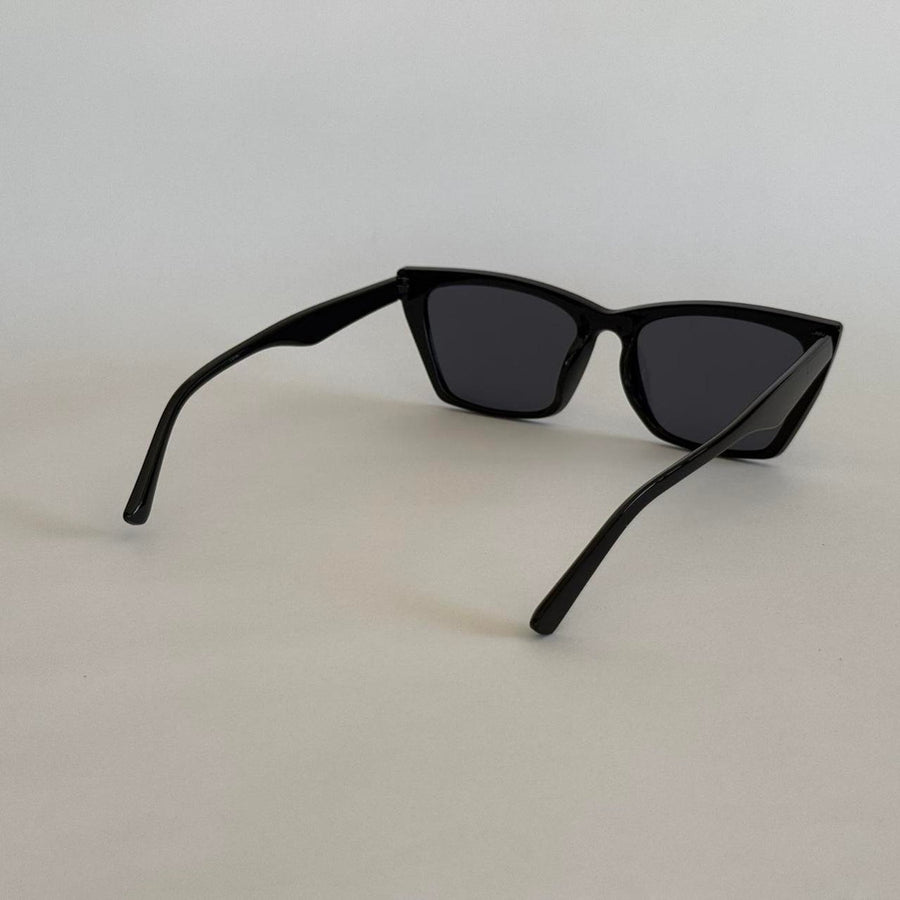 Black Rectangle Sunglasses