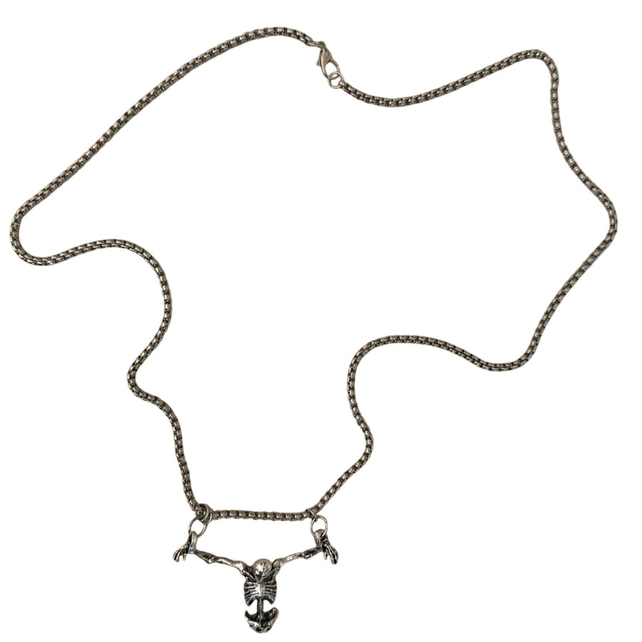 Silver Crucifix Necklace