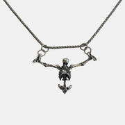 Skeleton Pendant Necklace