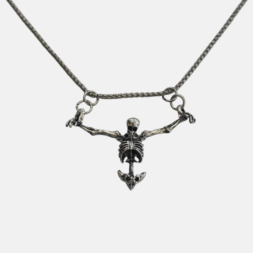 Skeleton Pendant Necklace