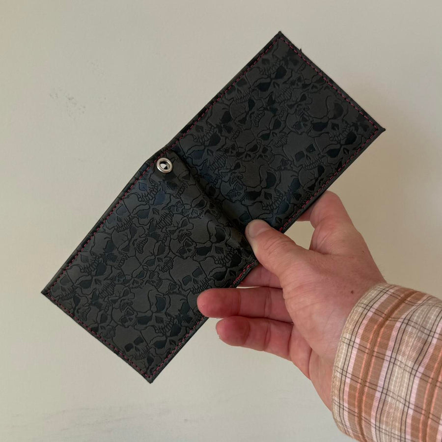 Black Skull Wallet