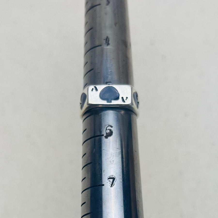 Silver Spade Ring