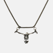 Silver Crucifix Necklace