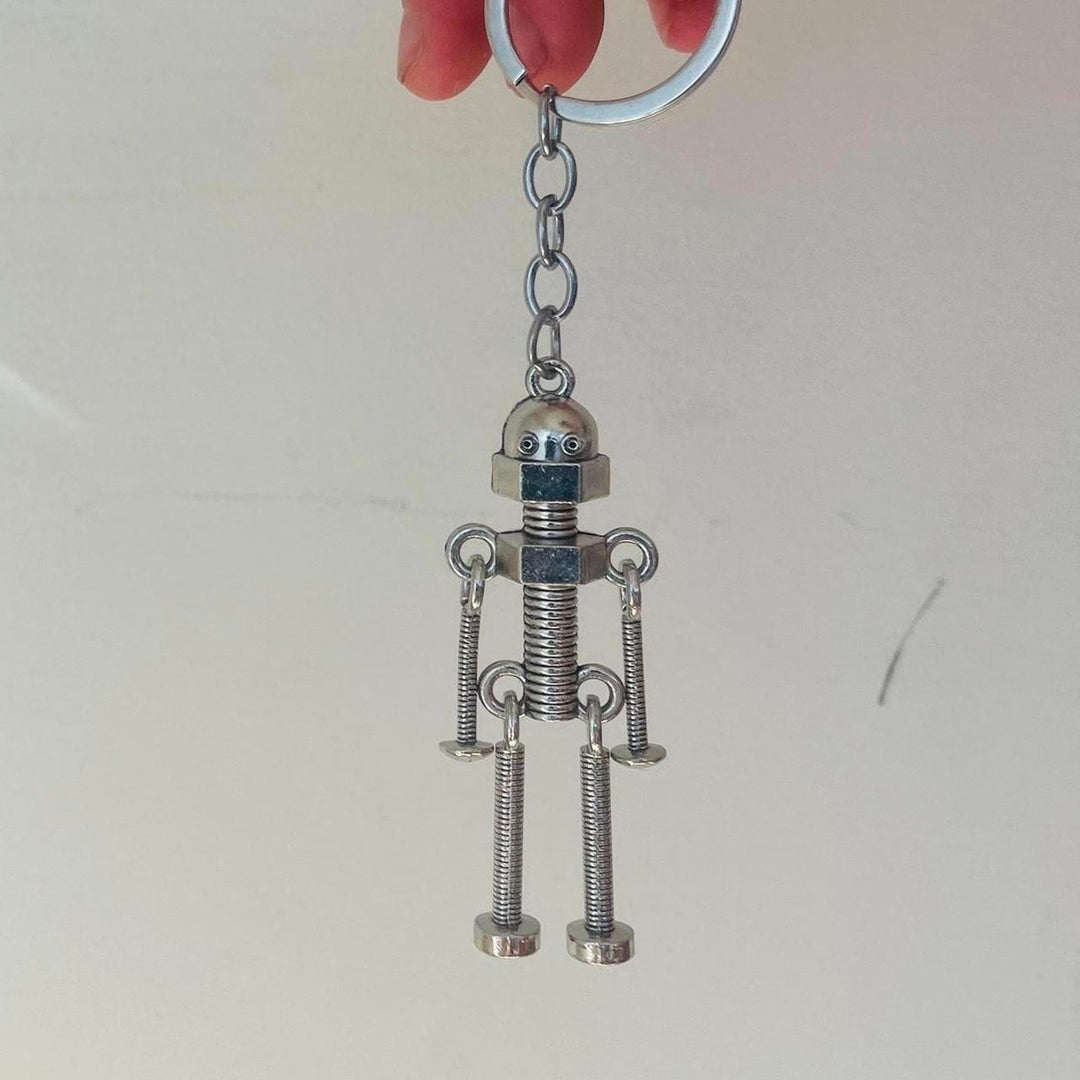 Screw Robot Keychain