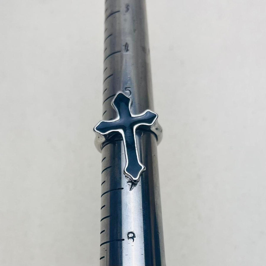 Silver Cross Ring