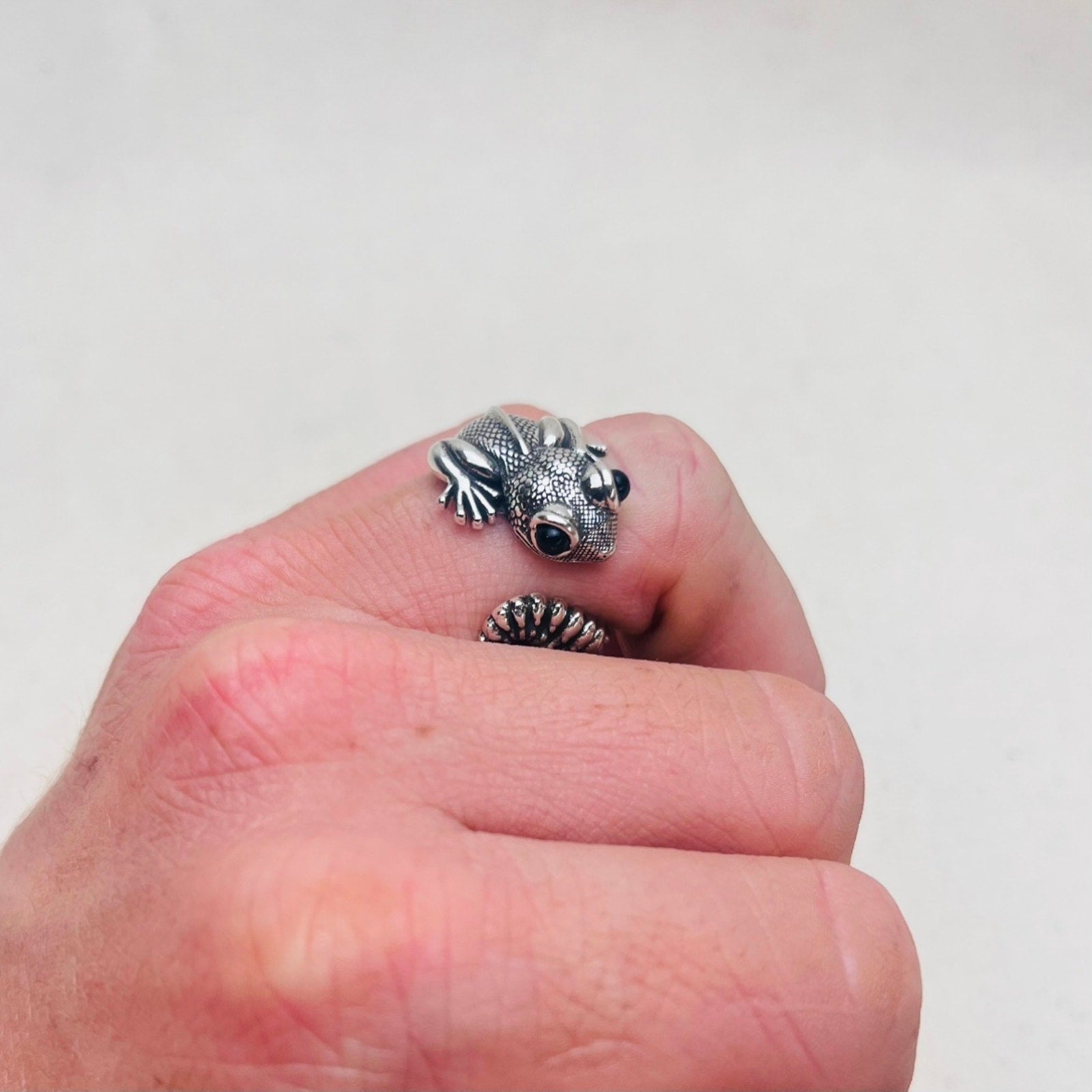 Silver Dragon Wrap Ring