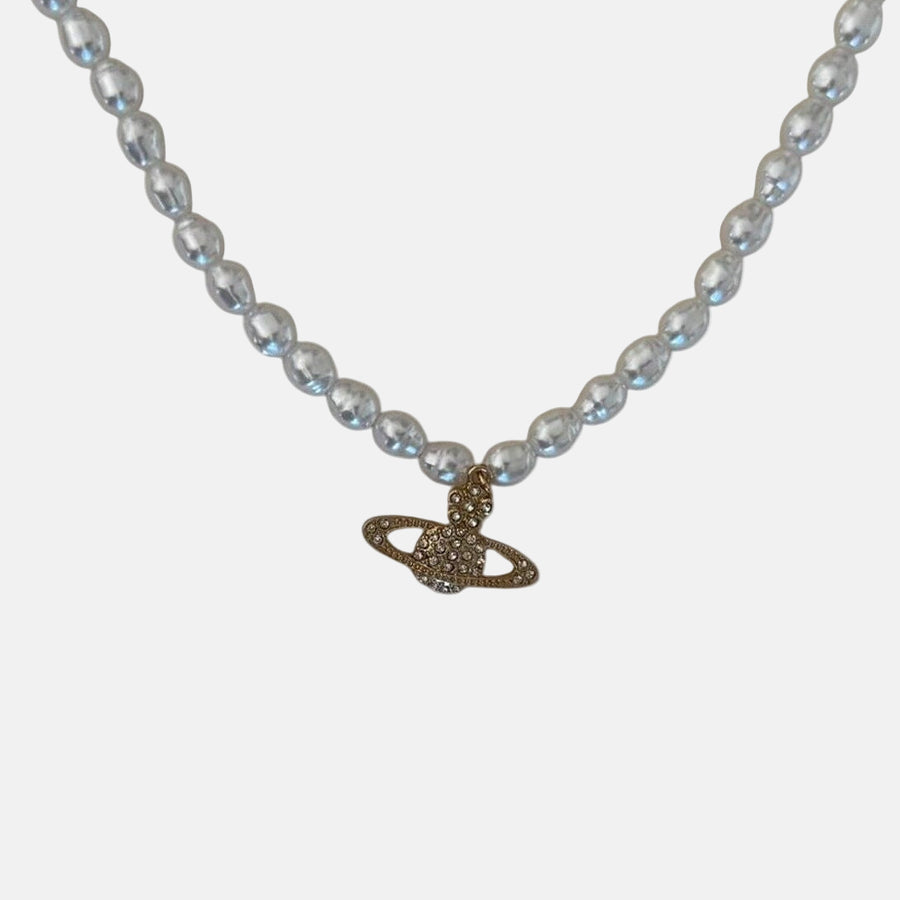 Pearl Orb Pendant Necklace