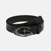 Black Chrome G Buckle Belt