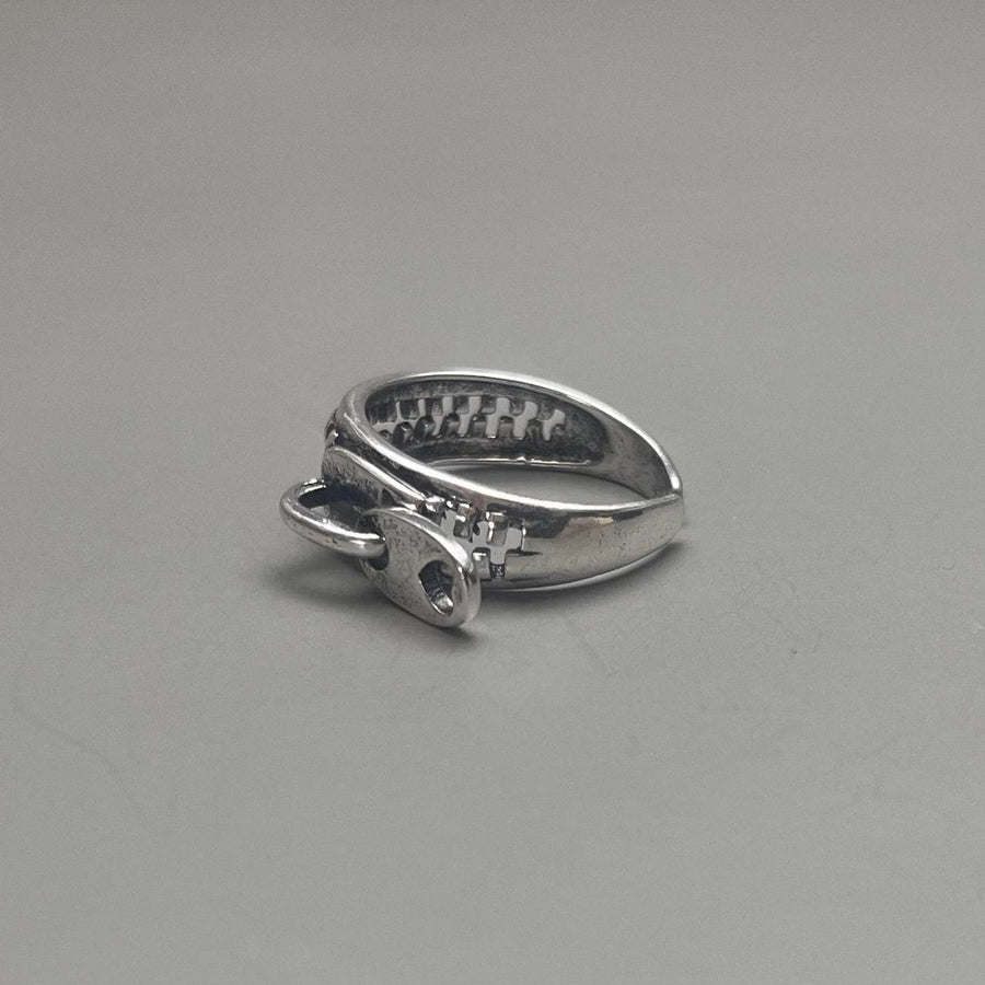 Silver Chain Link Ring