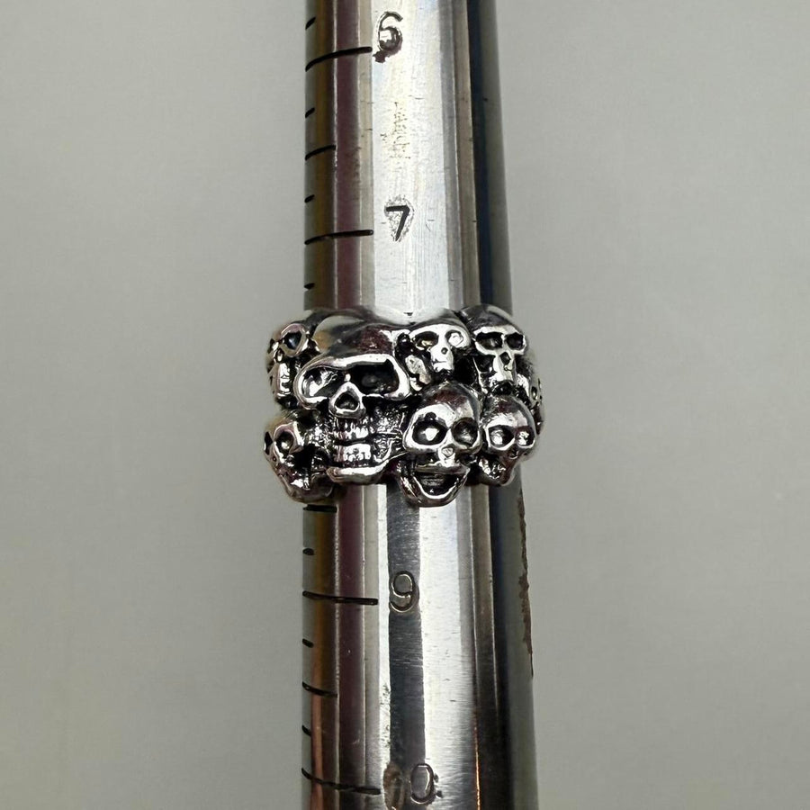 Silver Skull Ring