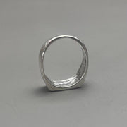 Silver Spade Ring