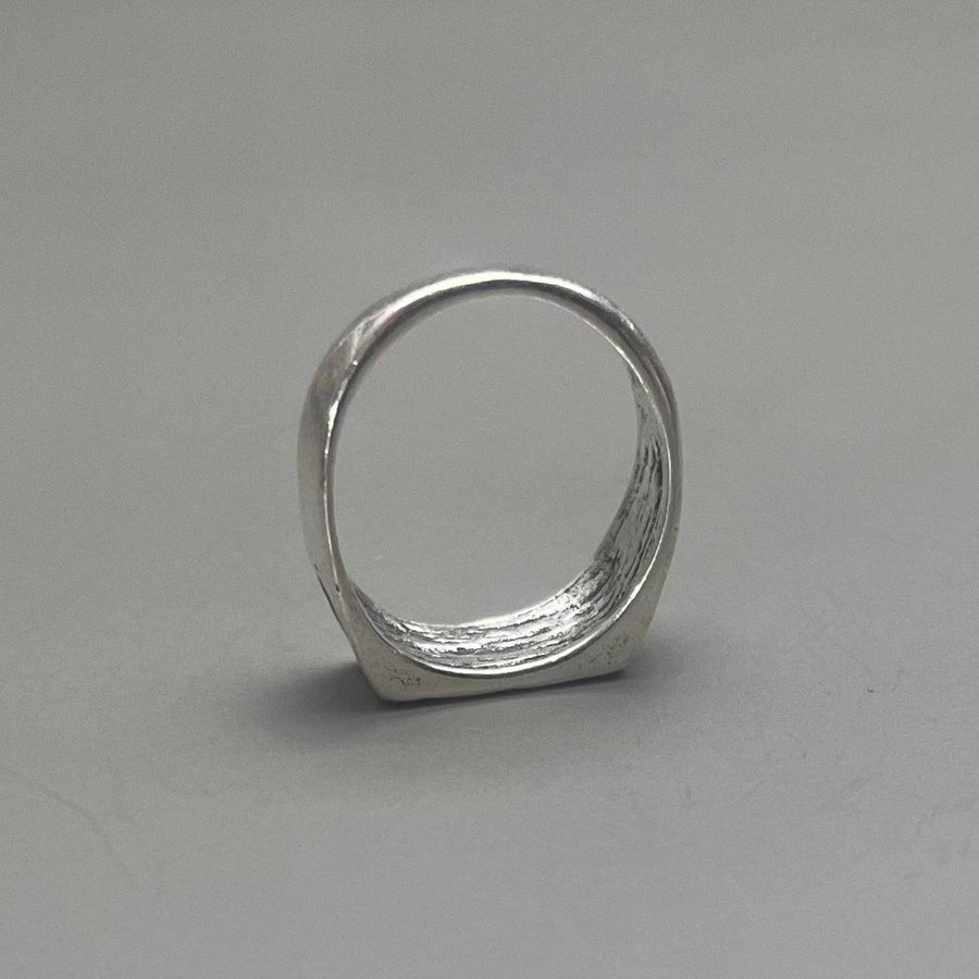 Silver Spade Ring