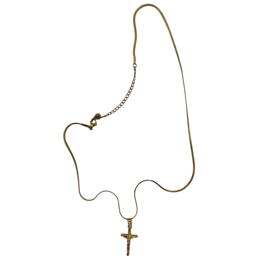 Cross Pendant Chain Necklace