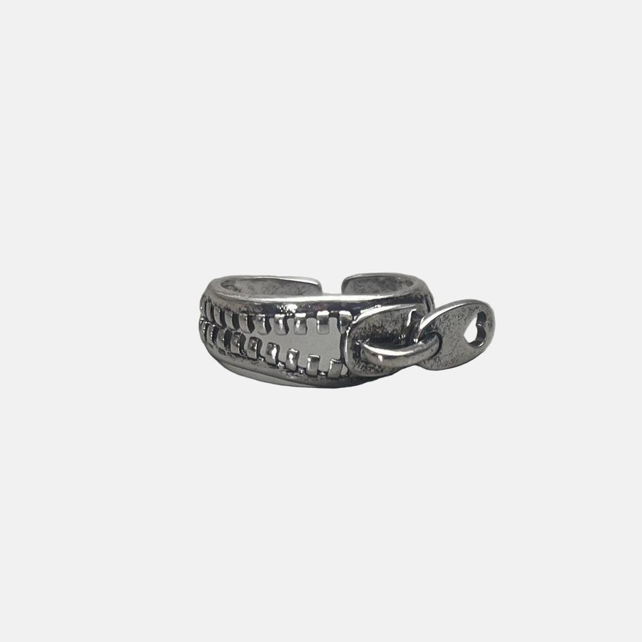 Silver Chain Link Ring