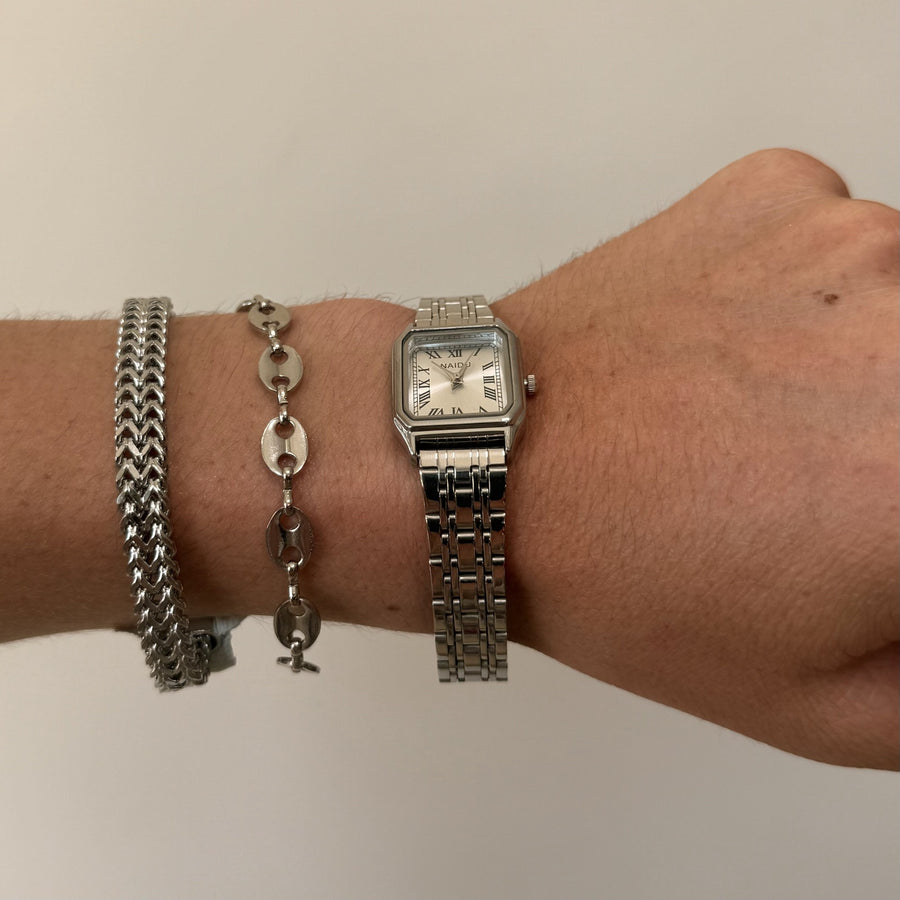 Square Link Watch