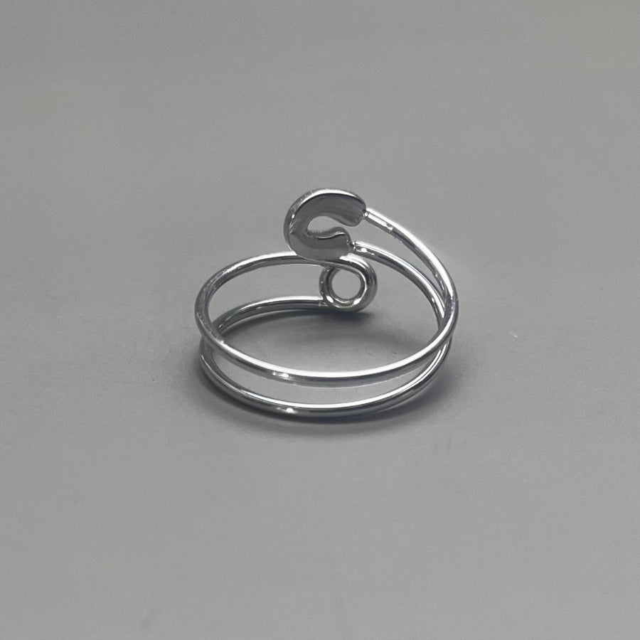 Silver Coil Wrap Ring