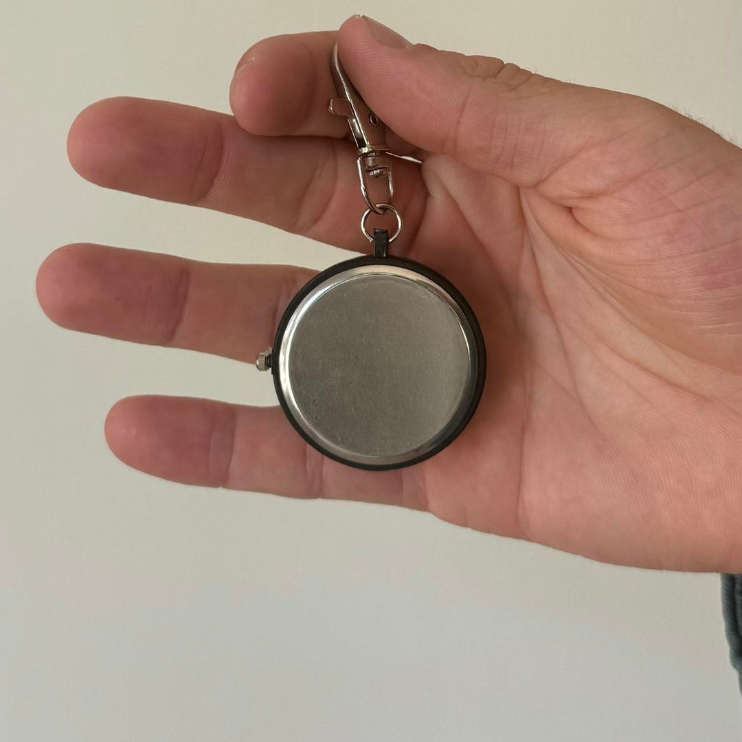 Clock Face Keychain